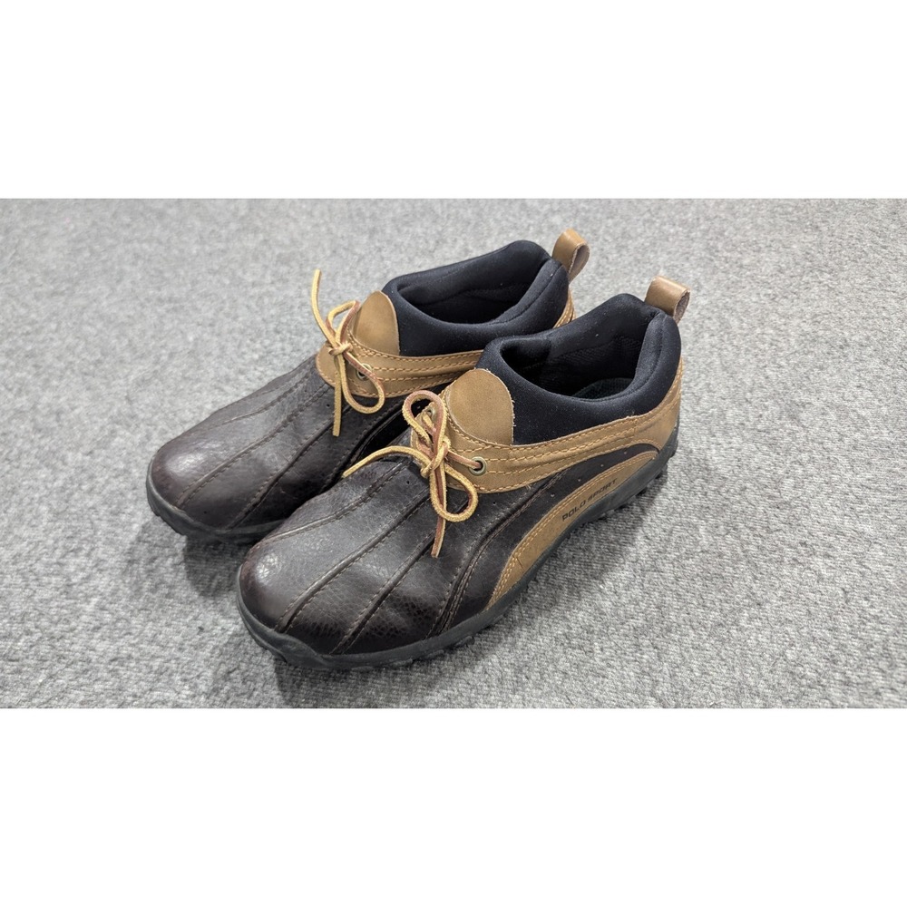 Polo Sport Shoes Men's 10 Brown Duck Boots Rambler Hiking 90s Granola